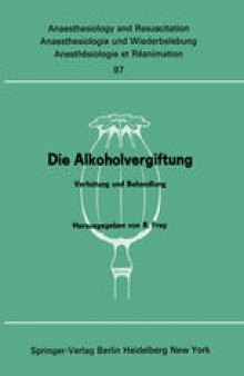 Die Alkoholvergiftung: Verhütung und Behandlung