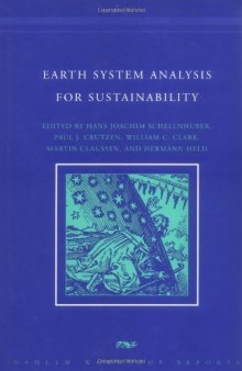 Earth system analysis for sustainability