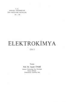 Elektrokimya