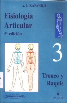 Fisiologia Articular Tronco y Raquis - Tomo 3