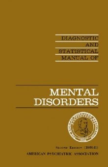 Diagnistic & Statistical manual of Mental disorders