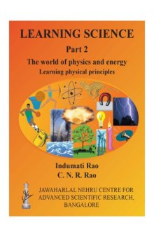 Learning science : Part 2 : World of physics and energy