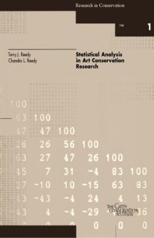 Statistical Analysis in Art Conservation Research 