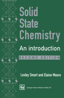 Solid State Chemistry: An Introduction