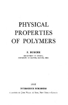 Physic Properties of Polymers