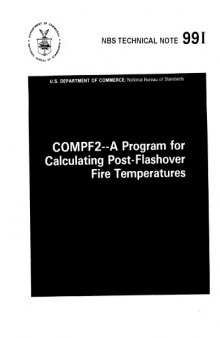 COMPF2 - A Program for Calculating Post-Flashover Fire Temperatures