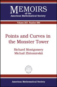 Points and curves in the Monster tower