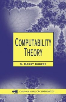 Computability Theory (Chapman Hall Crc Mathematics Series)