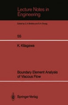 Boundary Element Analysis of Viscous Flow