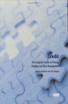 Credit: The complete guide to pricing, hedging and risk management