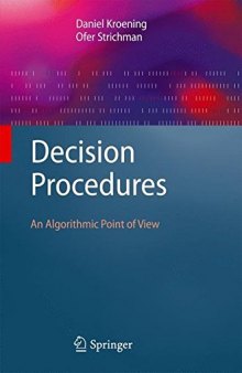 Decision procedures : an algorithmic point of view