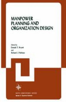 Manpower Planning and Organization Design
