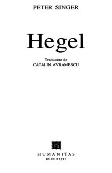 Hegel (Maestri spirituali)