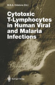 Cytotoxic T-Lymphocytes in Human Viral and Malaria Infections