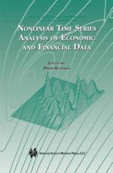 Nonlinear Time Series Analysis of Economic and Financial Data