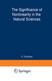 The Significance of Nonlinearity in the Natural Sciences