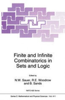 Finite and Infinite Combinatorics in Sets and Logic