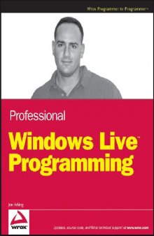 Professional Windows Live programming