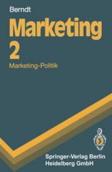 Marketing 2: Marketing-Politik