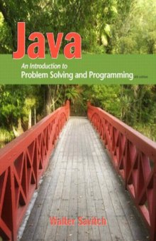 Java  An Introduction to Problem Solving and Programming