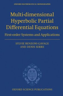 Multi-dimensional Hyperbolic Partial Differential Equations, First-order Systems and Applications 
