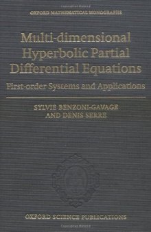 Multi-Dimensional Hyperbolic Partial Differential Equations: First-Order Systems and Applications