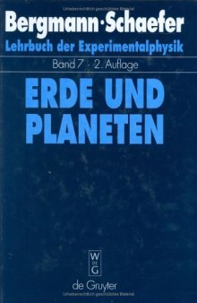 Lehrbuch der Experimentalphysik: Erde und Planeten