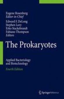 The Prokaryotes: Applied Bacteriology and Biotechnology