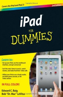 iPad For Dummies (For Dummies (Computer Tech))  