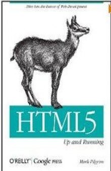 HTML5: Up and Running