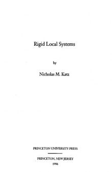 Rigid local systems