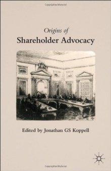 Origins of Shareholder Advocacy  