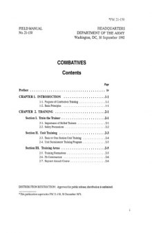Field manual : Combatives