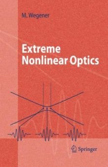 Extreme nonlinear optics: an introduction