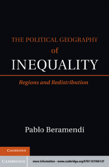 The political geography of inequality: regions and redistribution