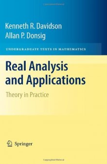 Real Analysis and Applications: Theory in Practice