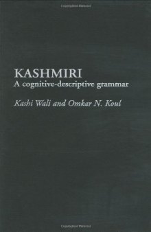 Kashmiri: A Cognitive-Descriptive Grammar (Descriptive Grammars)