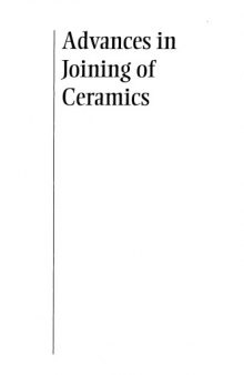 Advances in Joining of Ceramics, Volume 138