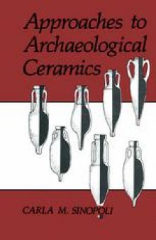 Approaches to Archaeological Ceramics
