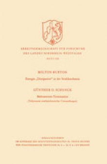 Energie-„Dissipation“ in der Strahlenchemie. Mehrzentren-Termination: Teilprozesse strahlenchemischer Umwandlungen