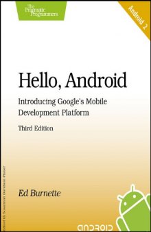 Hello, Android: Introducing Google's Mobile Development Platform (Pragmatic Programmers)  