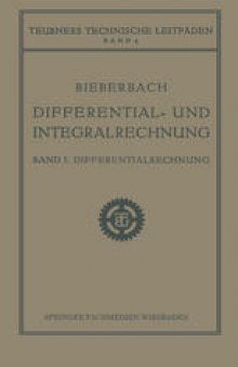 Differential- und Integralrechnung: Differentialrechnung