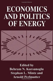Economics and Politics of Energy (Language of Science)