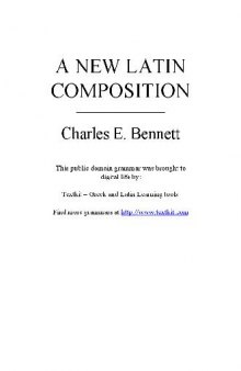CEB new latin composition