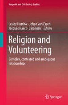 Religion and Volunteering: Complex, contested and ambiguous relationships