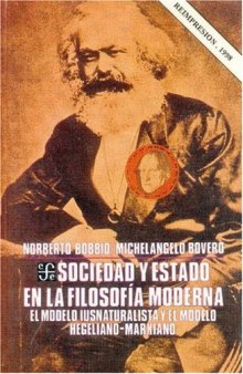 Sociedad y Estado en la Filosofía Política Moderna  