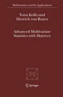 Advanced Multivariate Statistics with Matrices