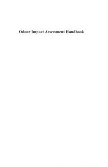 Odour Impact Assessment Handbook