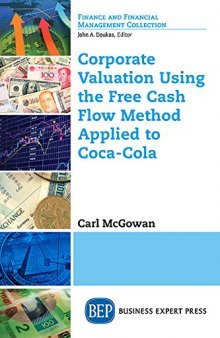 Corporate valuation using the free cash flow method applied to Coca-Cola