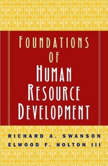 Foundations of Human Resource Development